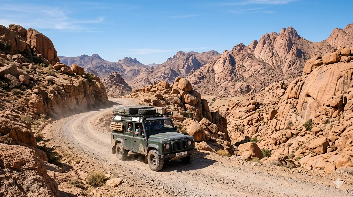 Anti-Atlas by Car from Agadir: The Route to Tafraoute and Beyond