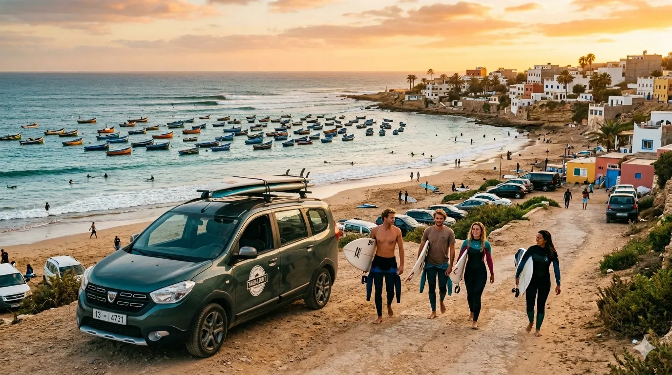 Taghazout to Tamraght by Car: The Surf Coast Road Trip You'll Do Twice